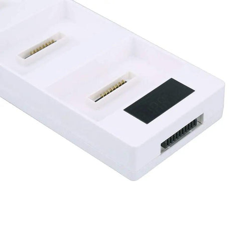 Close-up of All In One Charging Station And Multi Charging Hub With LED Indicator And Digital Display Smart Battery Charger For LiPo Packs
