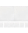 Eight Pack Silicone Dehydrator Mats Nonstick Reusable Food Sheets For Fruit Drying And Jerky Making Compatible With Most Dehydrator Machines Easy To Peel And Clean For Home Cooks, arranged on a white background.