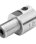 Stainless Steel Chuck Connecting Rod For Lathe M14X1 Threaded Fit Mini Lathe Machine Parts, showing the threaded design and durable finish.