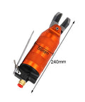 High Quality Pneumatic Metal Shear Pliers Head Air Nipper Tool For Power Cutting Steel And Plastic Sheets shown in orange, measures 240mm with 56mm handle.