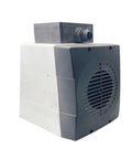 Heavy Duty Workhorse 12KW Air Cooled Spindle Motor For CNC Milling And Turning Machines, side view with cooling fan.