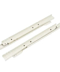 Full Extension Drawer Slides Set 14 Inch With Quick Release Latches, smooth metal tracks for furniture and keyboard drawer