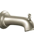 3814BN Tub And Shower Faucet Set With Brushed Nickel Finish spout component