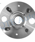 Pair Of Rear Wheel Hub Bearing Assemblies Replacement For Honda Civic 1992 1993 1994 1995 1999 2000 L4 Non ABS Rear Disc Brakes Drop In Ready To Install High Quality Aftermarket Replacement top view