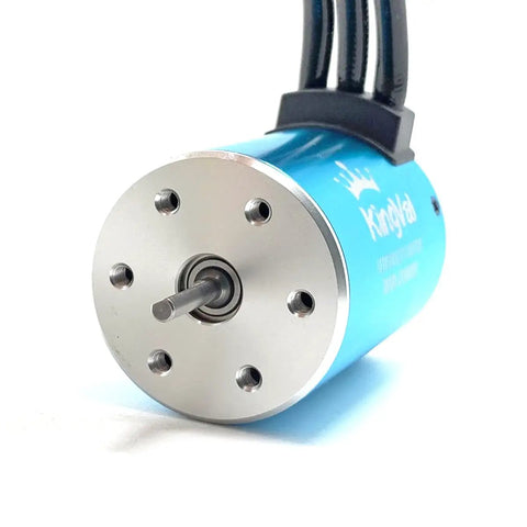 Close-up of Beefy 3650 5200KV Sensorless Brushless Motor With 60A ESC And 3.175mm Shaft showing universal mounting system.