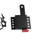 Heavy Duty Built Tough Matte Black Garage Door Lock Kit With Inside Deadbolt Security Side Lock Universal Fit