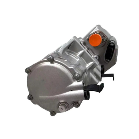 Ace Electric AC Compressor Compatible With Venucia D60 EV New Energy Vehicles, direct mount, silver finish, compact design.