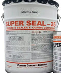 Heavy Duty 25 Percent High Solids Styrene Acrylic Concrete Sealer Brings Out Natural Color And Kills Whitening On Brick And Paved Slabs Real Deal 5 Gallon Can Protection.