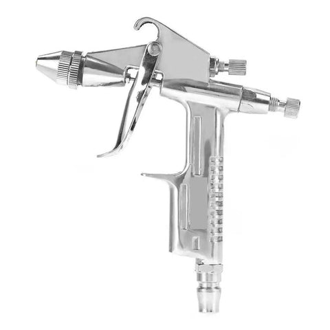 Slick Pro Grade Mini Pneumatic Paint Sprayer With Tough Stainless Steel 0.5mm Nozzle for precise auto detailing and wall coatings.