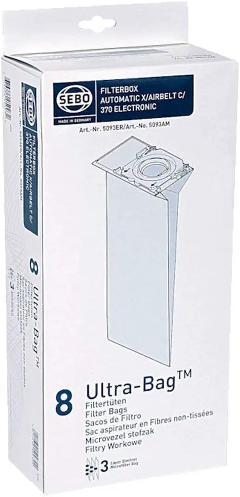White Vacuum Filter Box For Automatic X Series Replacement Fits X/c/370 Easy Swap Durable Housing Keeps Your Vacuum Running Smooth And Clean