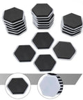 Total Game Changer 20 Pack Heavy Duty Furniture Sliders For Smooth Carpet Moves No Sweat Gliding Self Adhesive Backing hexagonal pads