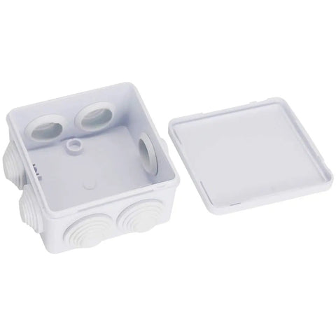 Absolute Kick-Ass Ip55 Waterproof And Dust-Shield Abs Plastic Electrical Junction Box For Outdoor Wiring Diy Project Enclosure with lid removed