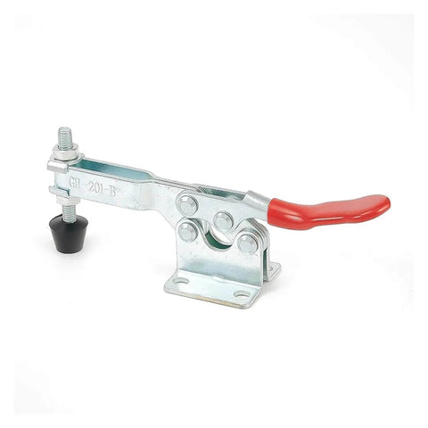 Heavy Duty Quick Release Toggle Clamp 90kg Iron Horizontal Workholding Clamp for Secure Hold in Indoor Outdoor Workshops