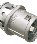 Snap-In Conduit Cable Connectors Insulated Throat 50 Pack Zinc Die Cast For MC HCF Steel And Aluminum Cable And AC HCF Cable