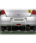 Car rear bumper with LED Parking Sensor Back Up System, 4 sensors, 3 Color Distance Display, Rainproof Car Rear Radar 22mm Diameter Pro Sensors