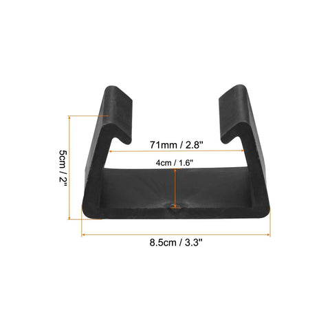 Eight Pack Patio Furniture Clips 71mm Diameter For Outdoor Garden Wicker And Rattan Sofa Clamps Fixers Prevent Sliding