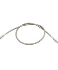 Beast Mode Stainless Steel Braided Air Hose For High Pressure Fuel Fill Up Job Badass Tight Fit Keeps Gas Safe Zero Leak Heavy Duty Construction Kills Abrasion Snap Connectors For True Pro Mechanics Building Cars Now 36 inch braided hose with snap connectors