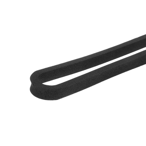 Heat Resistant Foam Vacuum Sealer Gasket Strip Replacement For Easy Sealing Compact And Portable Sealing Tape For Food Storage And Industrial Packaging Black Sealer Machine Part, black foam strip close-up
