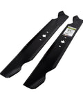 Beefed Up 2 Blade Replacement Set For 46 Inch Cut MTD Cub Cadet Troy Bilt Lawn Mowers Replaces OEM Numbers 942 04244