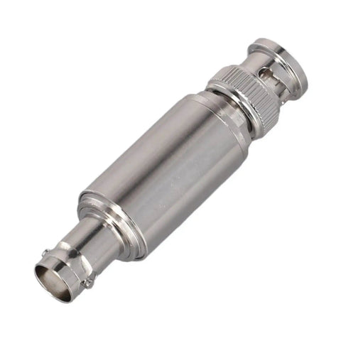 Silver 40 dB BNC Attenuator For Ham Radio And UHF Antennas 5W Power Handling Coax RF Attenuator 50 Ohm 3 GHz Ready Connector