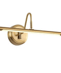 Dimmable Picture Light For Paintings Modern Lit 7W LED Wall Sconce 16.54 Inch Long 3000K Warm White Brass Golden Finish