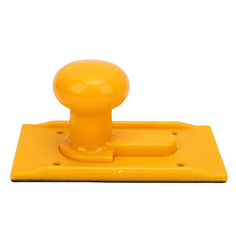 Heavy Duty Woodworking Push Block With Ergonomic Handle And Textured Grip ABS Plastic Go To Push Stick For Table Saws Planers And Routers Bright Yellow Safety Design