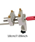 Small Bench Vise For Home DIY Repairs And Jewelry Making With Flexible Base Table Clamp And Double Locking Handles, metal vice