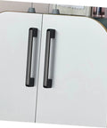 Matte Black Cabinet Door Handles With Screws on kitchen cabinet doors, modern metal pulls for home improvement