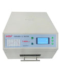 Front view of Automatic Reflow Soldering Machine With Hot Air Circulation And Infrared Heater for PCB SMT BGA Rework Drawer Type