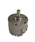 Heavy Duty Vane Type Rotary Actuator Air Cylinder Built Tough Pneumatic Rotary Indexer for Factory Floors and Assembly Lines CRB2BW30 CDRB2BW30 Performance Parts close-up view