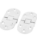Tough As Nails Heavy Duty Door Hinges Crafted From Premium 316 Stainless Steel Boasting Mirror Polish Shine And Marine Grade Saltwater Shielding, pack of 2, 66x30mm