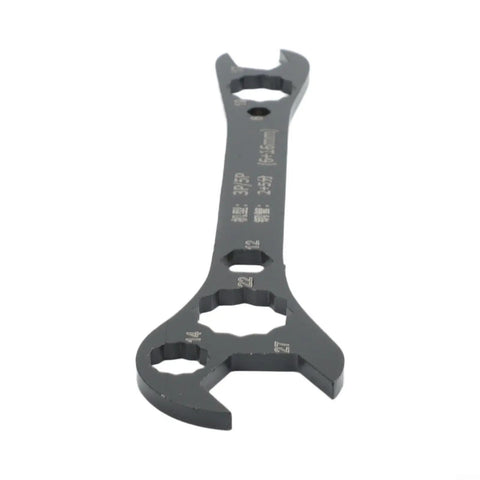 Non Slip Grip Pro Grade Flat Double End AC Wrench Set For Air Conditioner Installation And Repair 6-24mm black wrench