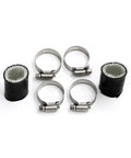 1 Inch ID High Temp Exhaust Coupling Clamps Built From Heat Resistant Silicone For Leak Free Power Boost On Yamaha Banshee YZF350 YFS200 Raptor Blaster