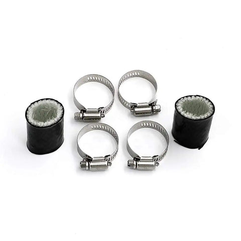 1 Inch ID High Temp Exhaust Coupling Clamps Built From Heat Resistant Silicone For Leak Free Power Boost On Yamaha Banshee YZF350 YFS200 Raptor Blaster