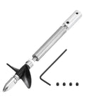 RC Boat Drive Shaft Kit With Propellers And Coupling Joint, 100mm Shaft, 25mm Sleeve, Dual 36mm Propellers, DIY Propulsion System