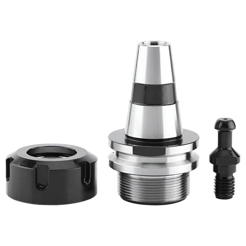 5 Pieces ISO30 ER32-45L Balance Collet Lathe Chuck G2.5 30000RPM CNC Tool Holder Stainless Steel with Pull Stud