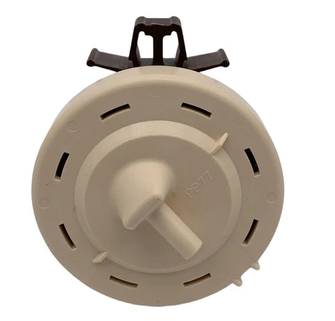 Front view of Washer Water Level Pressure Switch Kit With Hose And Clamp, DC96-01703B Sensor Assembly for front load washers.