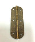 Brass Barrel Hinge Set For Cabinet Doors And Countertops With Screws, Easy Install Hardware For Furniture, Luggage, And Wooden Boxes, Classic