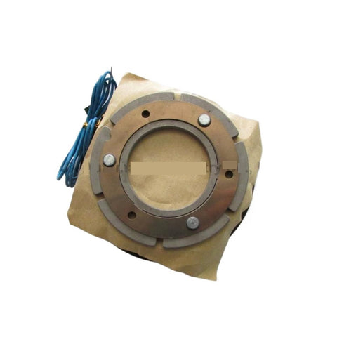 24V 60W Electromagnetic Brake And Clutch CDG040AA For Zipper Machines, slim aluminum-copper design, top view