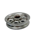 Marine Boat Four Inch Sheave Wire Rope Pulley With Brass Bushing And T304 Stainless Steel Construction For Five Eighths Inch Rope And Built Tough Deck Rigging