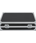 14U DJ Rack Case With Heavy Duty Reinforced Frame And Tough As Nails Mobility Setup For Smoother Rolling Studio Gear Protection During Live Gigs Today, top view.