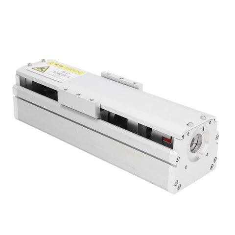 Precision Built Heavy Duty Electric Linear Stage Actuator delivering smooth 100mm stroke, aviation aluminum body with visible ball screw.
