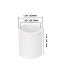 10 Pack 3/4 Inch PVC Pipe Coupling Fittings Socket To Socket Slip Connectors for home or industrial use build grade SCH40