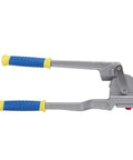 Pocreations 180 Degree Manual Pipe Bender Tool 3 In 1 Lever Tube Bender For 1/4 3/8 1/2 Inch OD Copper Aluminum Pipes showing gray and blue design.