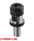 Pro Grade High Precision ER20 Collet Chuck Holder For CNC Lathe And Milling Machines 0.38L Silver Tool Built For 12000 RPM
