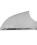 Chrome right rearview mirror bottom cover cap for Tesla Model S, designed to boost your Tesla game with a glossy finish.