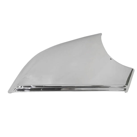 Chrome right rearview mirror bottom cover cap for Tesla Model S, designed to boost your Tesla game with a glossy finish.