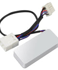 Harley Compatible LED Turn Signal Load Equalizer and Stabilizer Controller with wiring harness, gray, for motorcycles