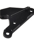Beefed Up Metal Sway Bar Panhard Mount Upgrade Part For 1/10 RC Crawler SCX10 III AXI03007 AXI231017 Aluminum Alloy Black Finish Built Tough Aluminum Frame Upgrade Kit, black aluminum mount