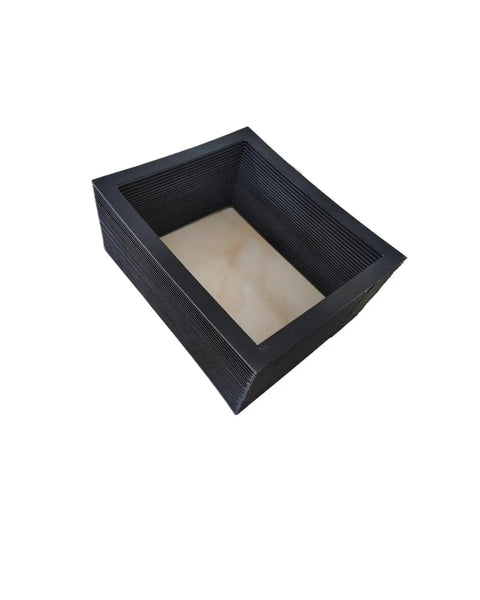 Square Accordion Protection Bellow 100mm Inner 100x100mm Outer 130x130mm Max Length 250mm built to last heavy duty flexible shield